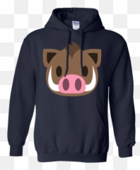Wart Hog Emoji Hoodie U2013 Wind Vandy - Different Is Not Dangerous T Shirt,Boar Emoji