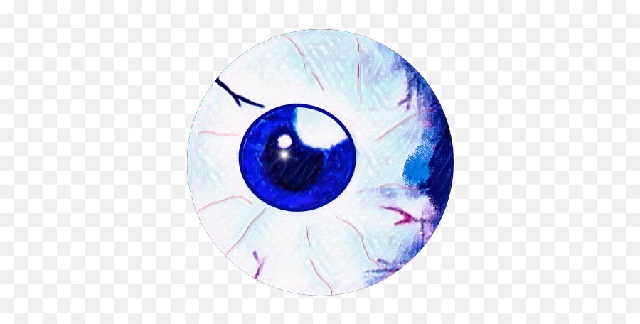 Eyeball Bloodshot Sticker - Art Emoji,Bloodshot Eyes Emoji