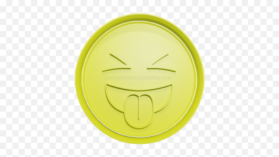 Emoticón Carita Sonriendo Con Lengua - Happy Emoji,Emoji Sacando La Lengua