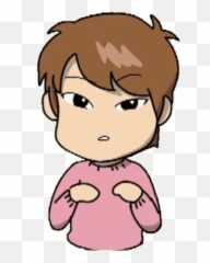 Top Lord Have Mercy This Boy Stickers - Scared Boy Cartoon Gif Emoji,Mercy Emoji