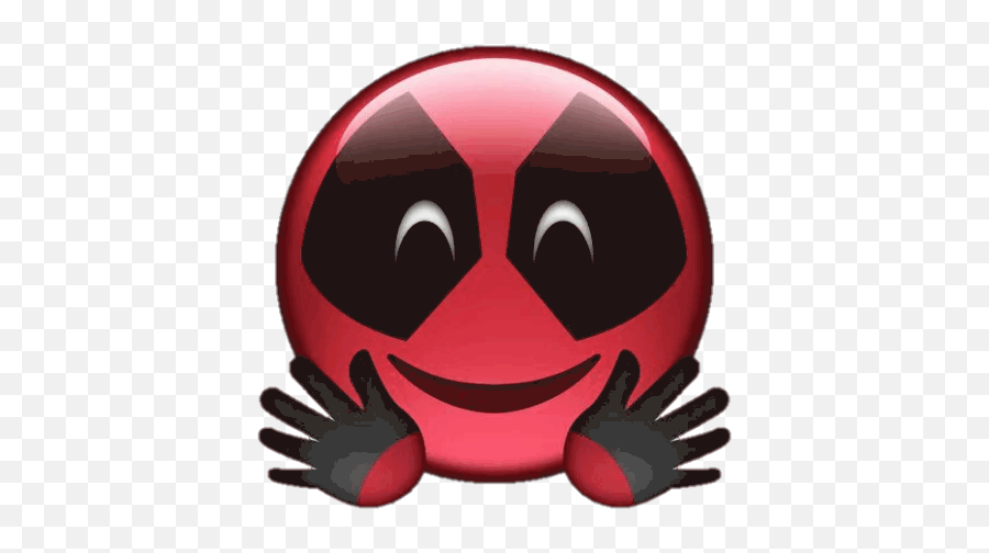 Download Sticker Deadpool Nose Red Emoji Hq Image Free Png - Emoji Deadpool,Red Emoji