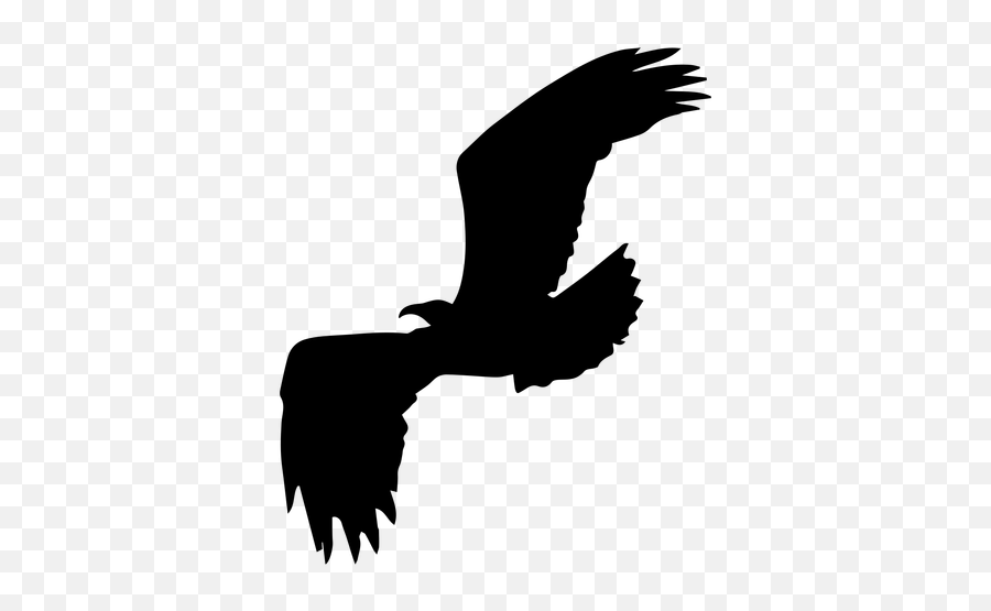 Bald Eagle Silhouette Bird Clip Art - Flying Eagle Silhouette Png Emoji,Bald Eagle Emoji
