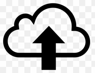 Upload To Cloud Button Transparent Png - Button Upload Icon Png Emoji,Cloud Emojis
