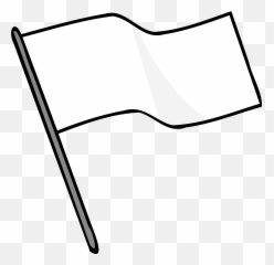 White Flag Png Picture - Vector Emoji