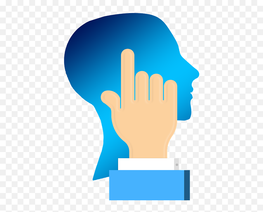 Keyboard Hand Head Brain - Tænke Png Emoji,Emotion Keyboard