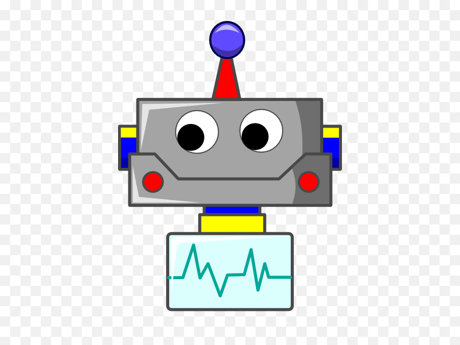Robot Face Clipart - Robot Head Clipart Emoji,Robot Face Emoji