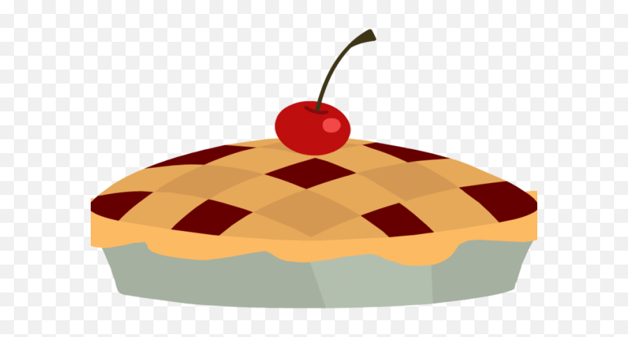 Slice Of Apple Pie Clipart - Transparent Background Pie Clipart Emoji,Cherry Pie Emoji