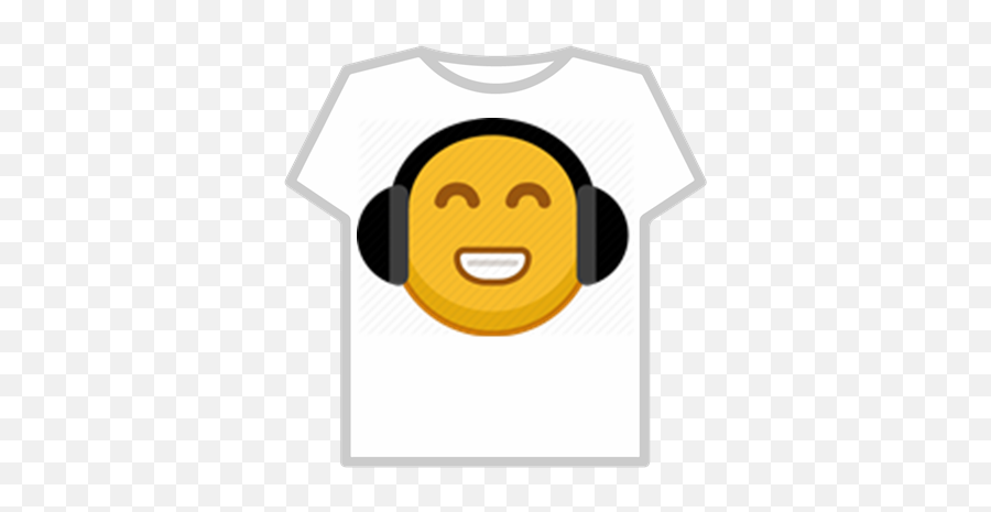 Emoji With Headphones - Smiley,Emoji Headphones