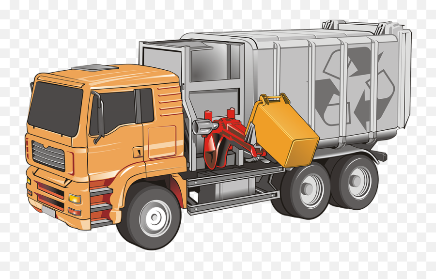Truck Heavy Weight Vehicle - Transporte De Los Residuos Emoji,Moving Truck Emoji