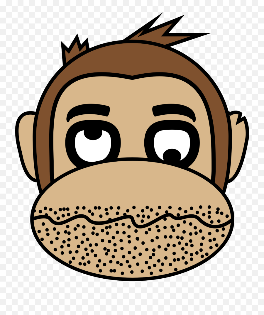 Big Image - Monkey Emoji,Monkey Emoji Png