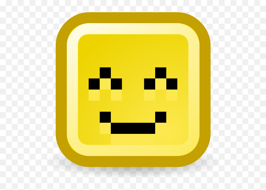 Happy Smiley Vector Icon - Pixel Art Lime Emoji,Happy Emoticons