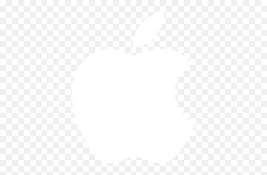 White Apple Icon - White Apple Logo Transparent Emoji,Apple Logo Emoticon