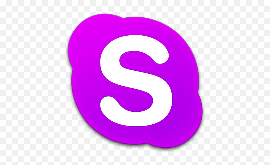 Skype Purple Icon - Icon Skype Png Pink Emoji,Secret Skype Emoticons