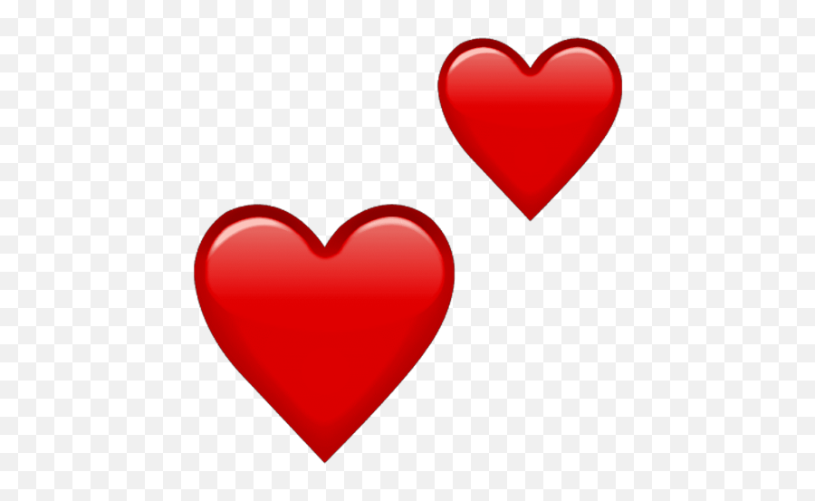 Heart Png Emoji Picture - Red Double Heart Emoji,Red Heart Emoji Png