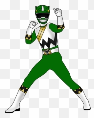 Green Power Ranger Clipart - Power Rangers Wild Avengers Emoji,Power Ranger Emoji