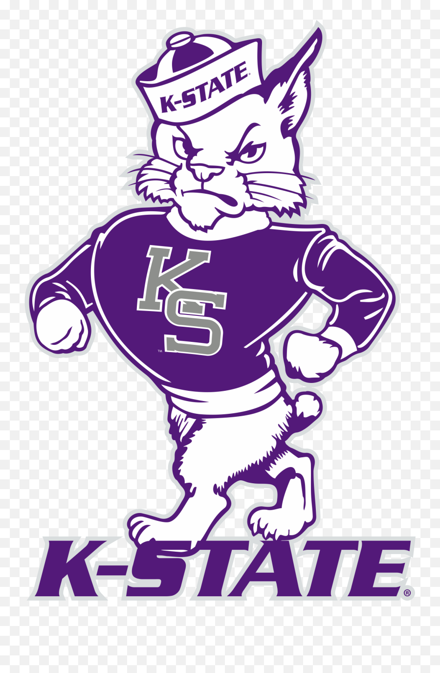 Kansas State University - Old Kansas State Wildcats Logo Emoji,Jayhawk Emoji