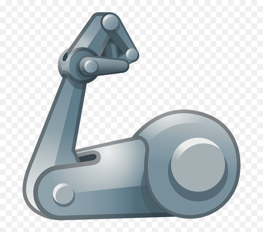 Mechanical Arm Emoji Clipart - Robot Arm Emoji,Arm Emoji
