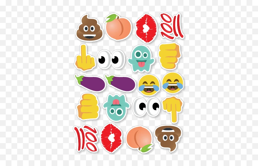 Emoji Sticker Set 3 - Clip Art,Fist Bump Emoji