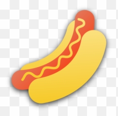 The Hot Dog Emoji - Illustration,Sushi Emoji