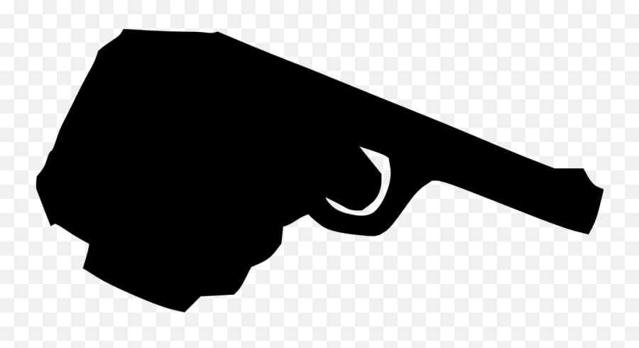 Handgun Pistol Revolver - Cartoon Hand Holding Gun Emoji,Fingerguns Emoji