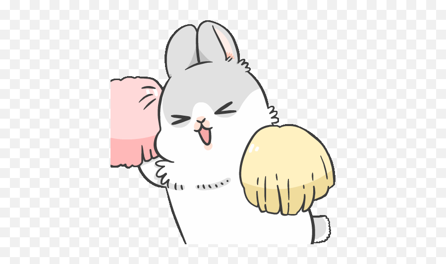 In 2020 Emoji Rabbit Super Cute - Rabibit Gif,Bunny Emoticons