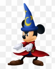 Sorcerer Mickey - Mickey Mouse Apprentice Kingdom Hearts Emoji,Wizard Hat Emoji