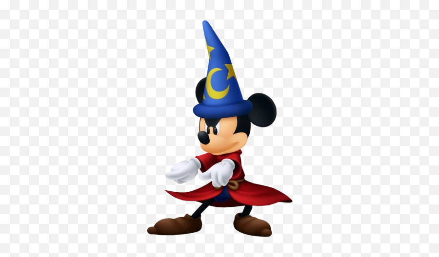 Sorcerer Mickey - Mickey Mouse Apprentice Kingdom Hearts Emoji,Wizard Hat Emoji