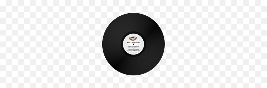 Long Play Vinyl Disc Clip Art - Vinyl Record Emoji,Disc Golf Emoji