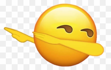 Dab Emoji Transparent Transparent Background - Transparent Background Emoji Png,Dabbing Emoji
