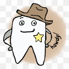 Tooth Cute Stickers - Clip Art Emoji