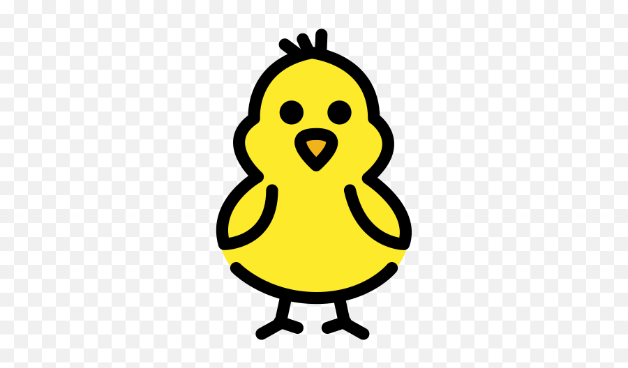 Front - Chicken Emoji,Chick Emoji