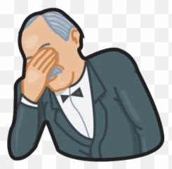 Facepalm Stickers For Whatsapp - By Gudim Emoji