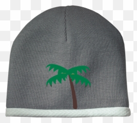 Download Hd Palm Tree Emoji Stc15 Sport - Beanie,Palm Tree Emoji