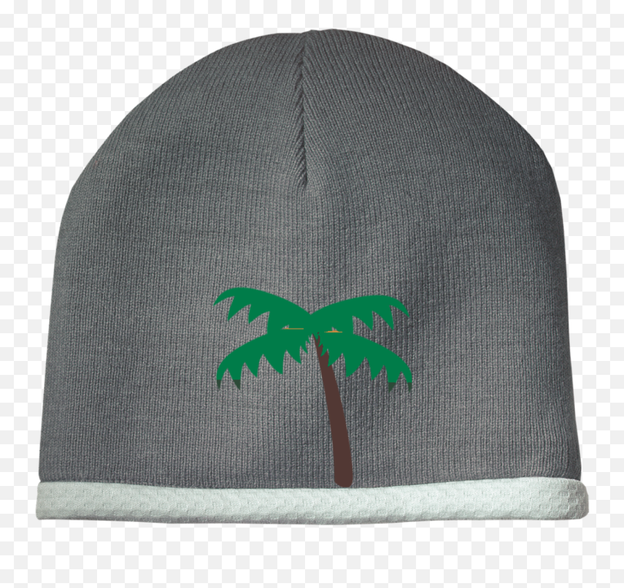 Download Hd Palm Tree Emoji Stc15 Sport - Beanie,Palm Tree Emoji