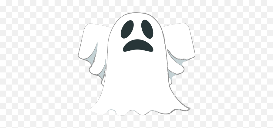 Ghost Halloween Emoji By Toi Do - Clip Art,Ghost Emoji