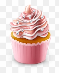Transparent Background Cupcake Clipart Png - Icon Cupcake Png Emoji,Emoji Cupcakes