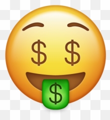 Money Emoji Download Money Face - Money Emoji Png,Money Bag Emoji