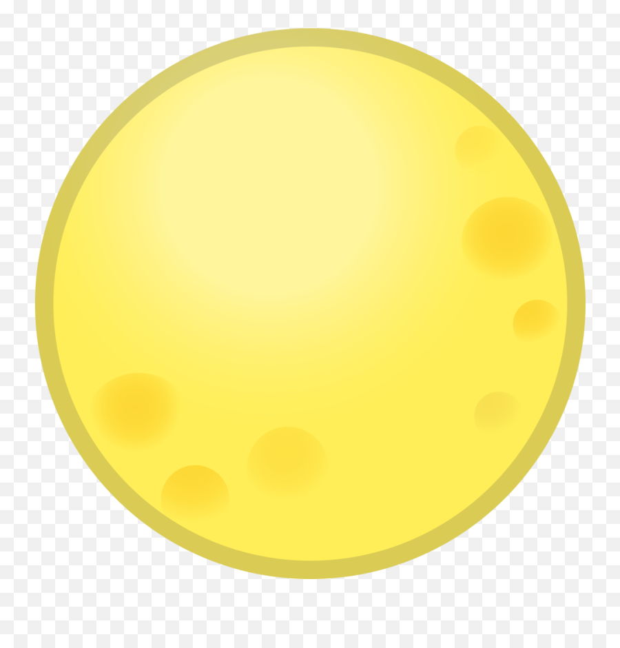 Full Moon Icon - Circle Emoji,New Moon Emoji