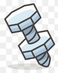 Nut And Bolt Free Icon Of 780 Free Vector Emoji - Mur Baut Vector,Bolt Emoji