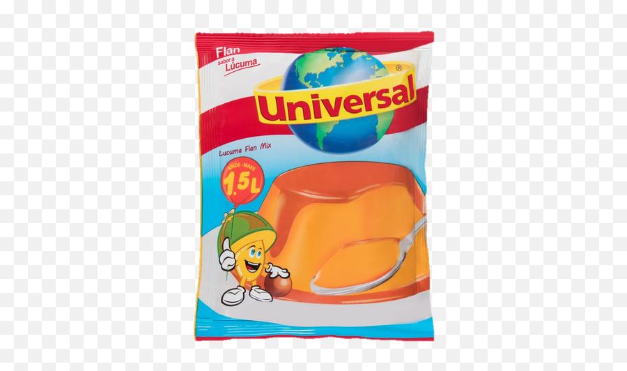 Universal Flan De Lucuma - Gelatina Universal Emoji,Flan Emoji