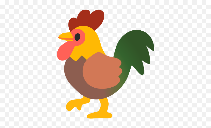 Rooster Emoji - Rooster,Rooster Emoticon
