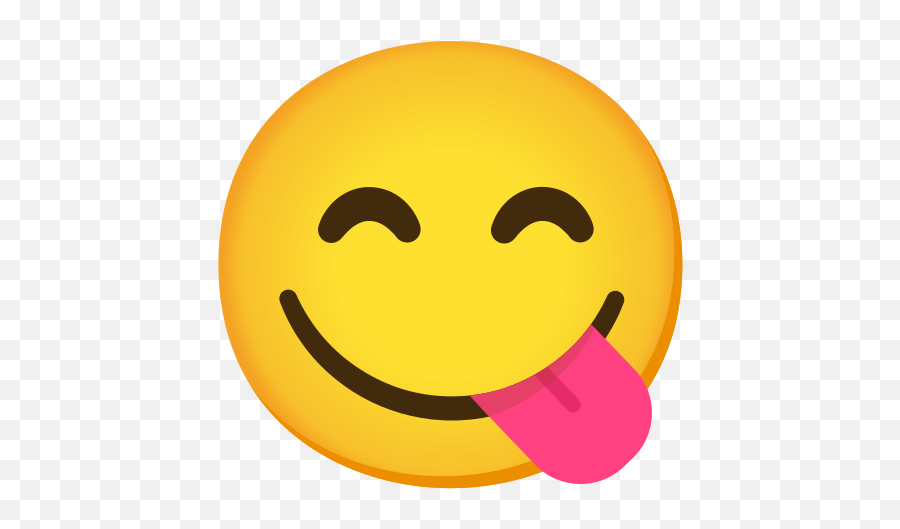 Cara Saboreando Comida Emoji - Smiley,Emoticono Gracias