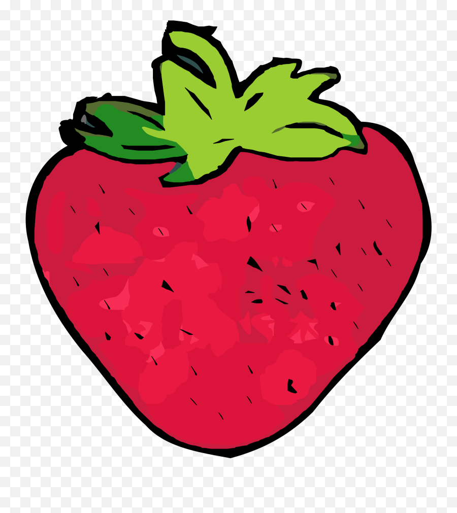 Big Image - Clip Art Emoji,Strawberry Emoji