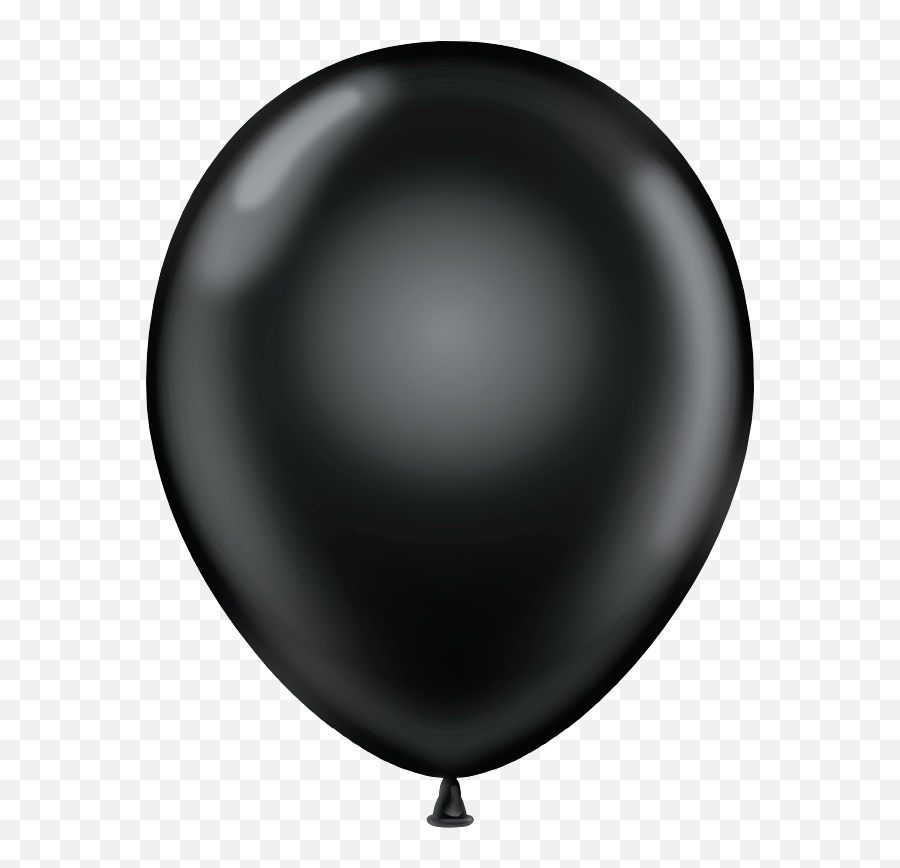 9 Party Style Black Helium Latex Balloons 100ct - Transparent Black Balloon Png Emoji,Dark Moon Emoji