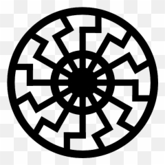 76 Pentagram A Christian Symbol - Black Sun Symbol Emoji,Pentagram Emoji