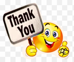 Comment For Voting Sticker - Thank You Signage Emoji
