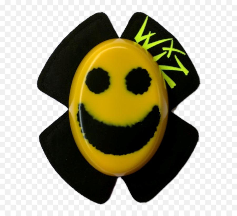 Smiley Face - Wiz Knee Sliders Sliders Moto Emoji,Kilt Emoji