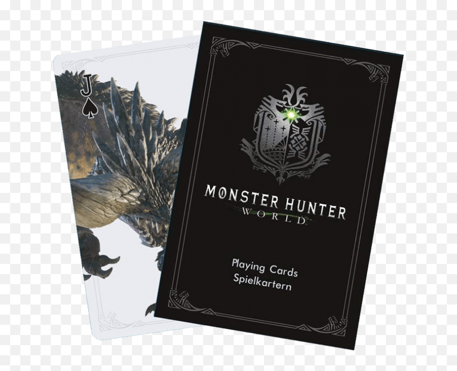 Carte Da Gioco Monster Hunter World Sakami Merchandise Ebay - Monster Hunter World Playing Cards Emoji,Monster Hunter Emoji