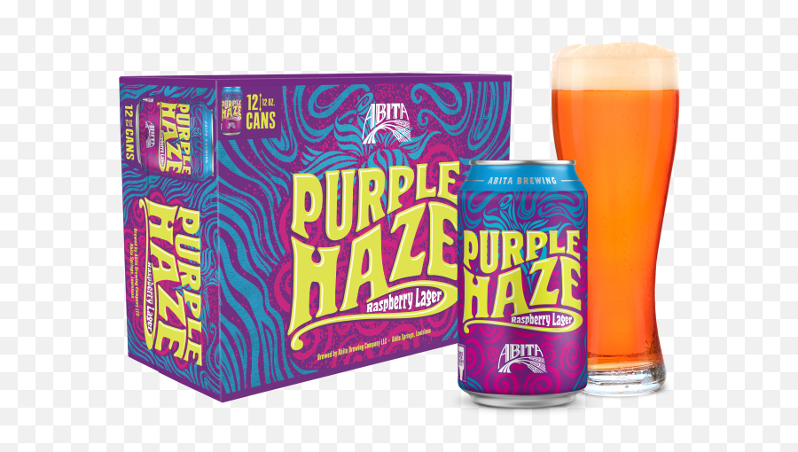 Purple Haze - Abita Beer Beer Glassware Emoji,Beer Can Emoji