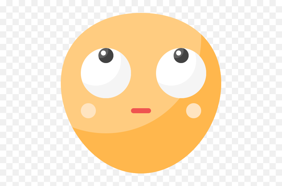Rolling Eyes - Circle Emoji,Rolling My Eyes Emoji